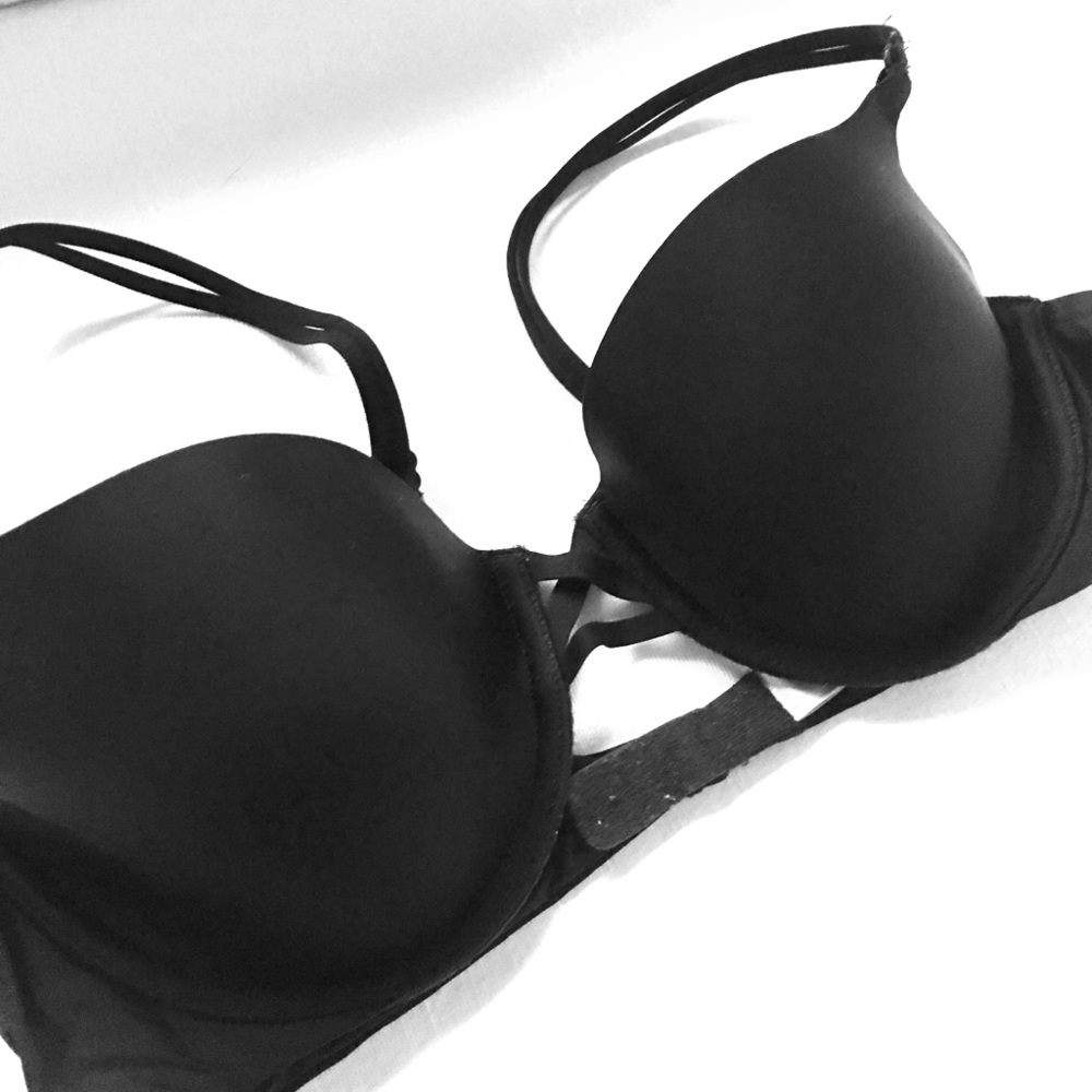 Victoria Secret Black Demi Bra 36B
